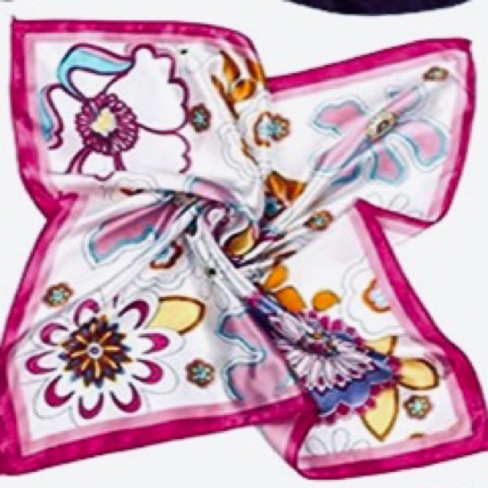 🆕NIP: Multi-Purpose Silk/Polyester Scarf/Wrap